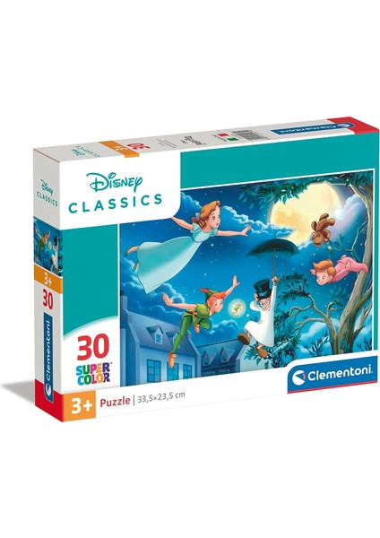 20279 Classics Supercolor Classics-30 Parça, Yapboz Çocuk 3 Yaş, Yapboz Karikatür