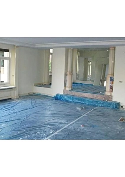 Branda Örtü Boyacı Naylonu Eşya Zemin Koruma 20 M² (4x5 Metre)
