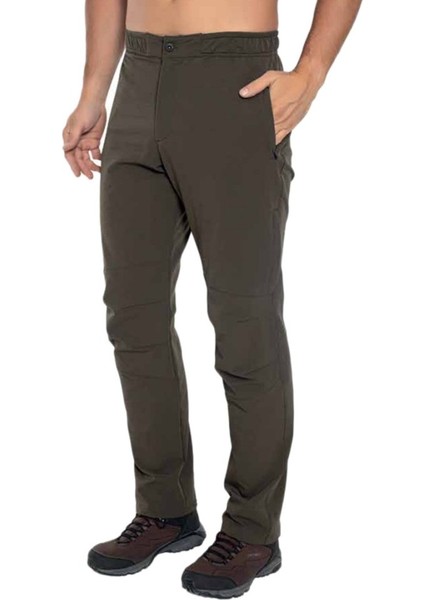 Erkek Outdoor Pantolon Haki Erkek Outdoor Pantolon Outdoor Beli Lastikli Pantolon