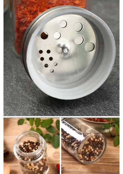 Luxury 13669 Simplico 2li Tuzluk Biberlik Baharatlık Seti 55 ml 1 Adet