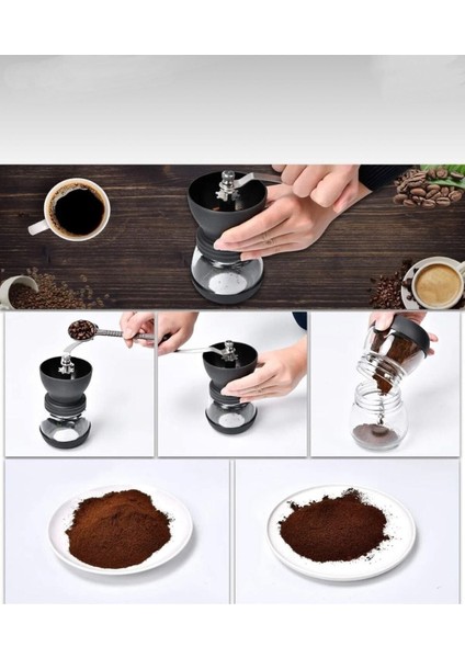 Luxury Hazzar Seramik Kahve Değirmeni - Chemex, V60, French Press 1 Adet indirimleri