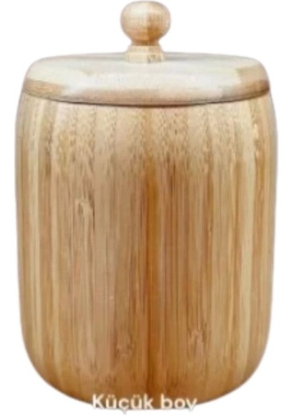Luxury Gönül GNL4877 Küçük Bambu Baharatlık 1 Adet