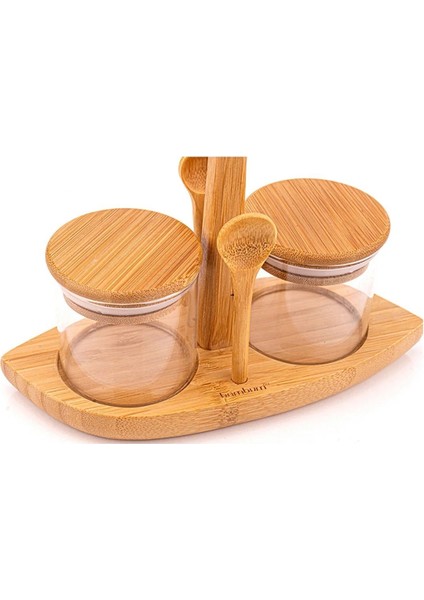 Luxury Bambu Nirvana - 7 Parça Baharat Seti 1 Adet