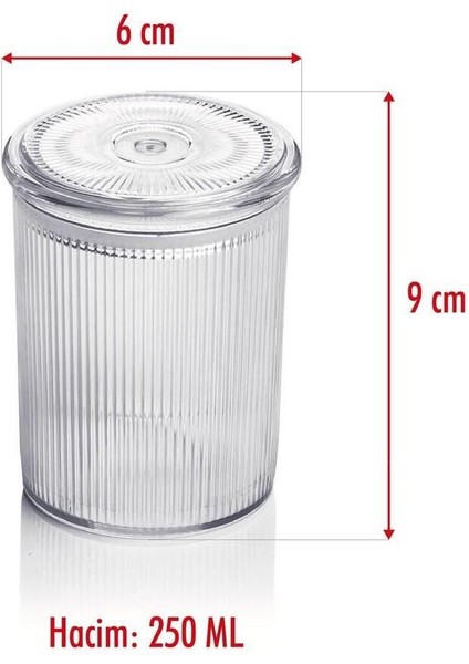 Luxury 12'li Barok Yuvarlak Baharat Kavanoz Seti & Saklama Kabı & Erzak Kabı (12*250 Ml) 1 Adet indirimleri