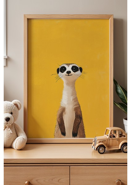 2'li Minimalist Bebek Odası ve Çocuk Odası Ahşap Çerçeveli Duvar Tablosu fiyatları