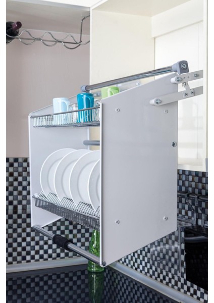Luxury Çağdaş Asansörlü Tabaklık 56 cm 1 Adet