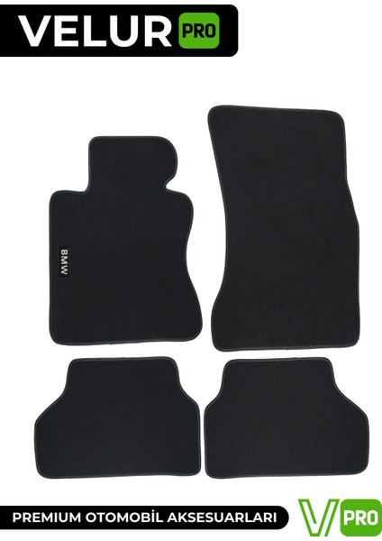 Velurpro Bmw E60 Seri 2003-2010 Araca Özel Halı Paspas Araba Halısı Oto Paspas