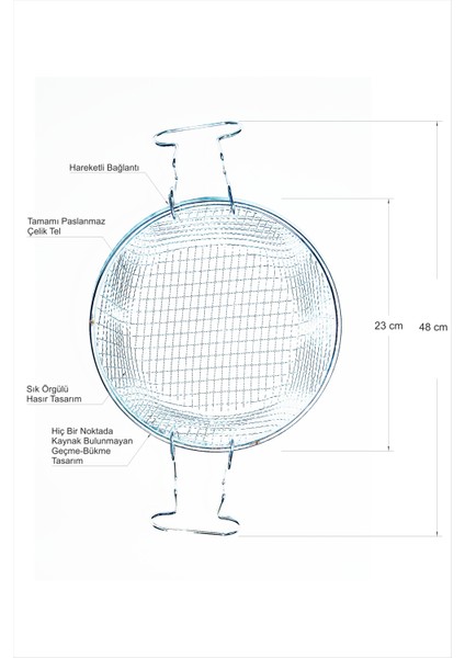 Tencere Içi Hareketli Kollu Paslanmaz Çelik Patates Tavuk Pane Cips Mafiş Köfte Kızartma Teli Sepeti fiyatları