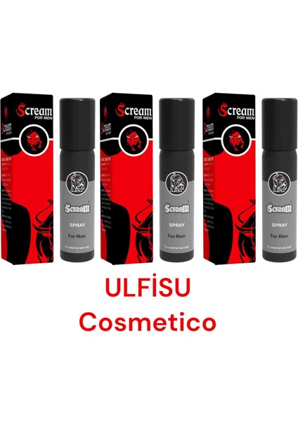 Sprey Tanışma Seti 3 Lü - Ulfisu Cosmetico Krem Hediyeli 20 cc fırsatları
