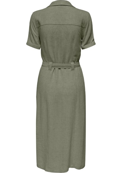 Onlsıesta Ss Lın Bl Shırt Dress Pnt Noos modelleri