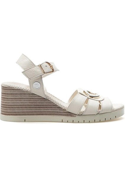 D25YS-2775 Kadın Deri Sandalet