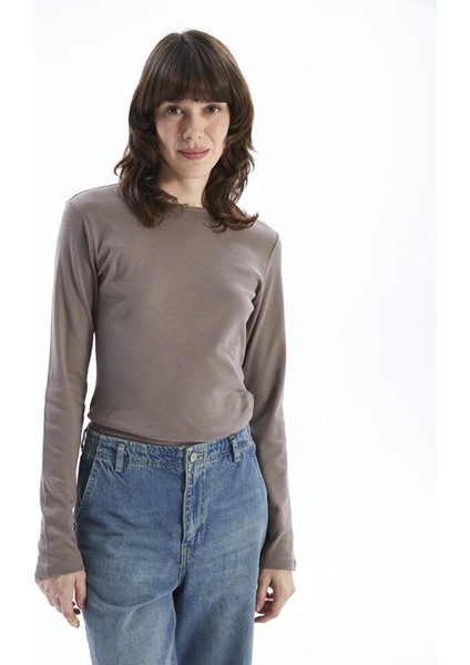 Lcwaıkıkı Classic Bisiklet Yaka Kadın Body
