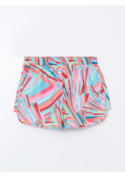 Lcw Dream Beli Lastikli Desenli Kadın Deniz Şortu fiyatları