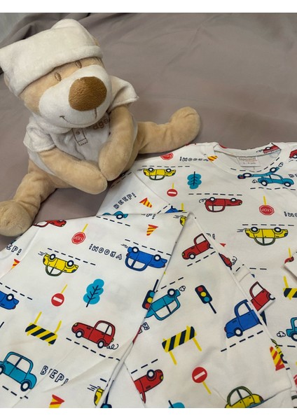 %100 Pamuklu Baskılı Erkek Çocuk Pijama Takımı fiyatları
