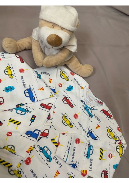 %100 Pamuklu Baskılı Erkek Çocuk Pijama Takımı modelleri