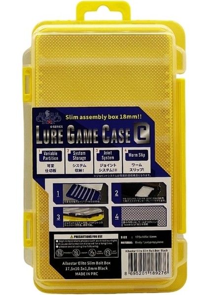Elite Lure Game Case C Balıkçı Kutusu