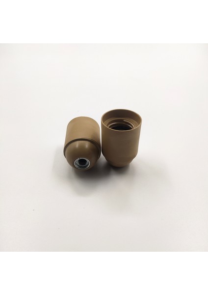 Dekoratif Plastik E-27 Düz Duy Gold (2 ADET) fiyatları
