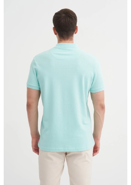 Açık Mavi Erkek Polo Yaka T-Shirt 4613 fiyatları