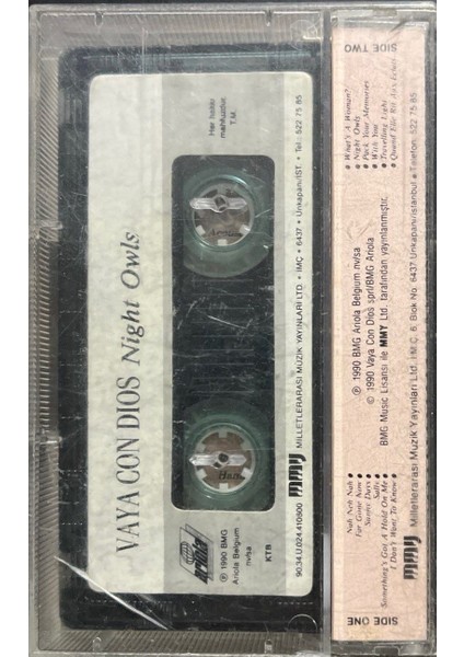 Kaset Vaya Con Dios Night Owls Kaset fiyatları