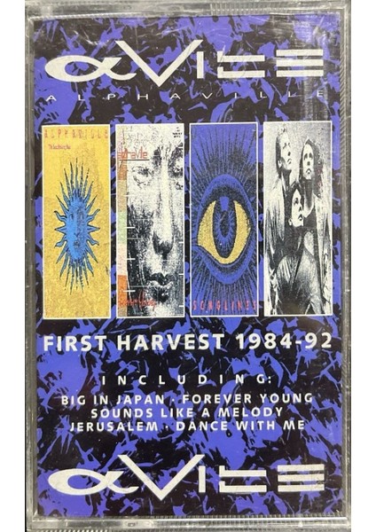 Kaset Alphaville First Harvest 1984-92 Kaset