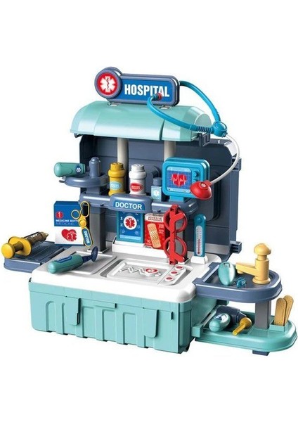 4371 Işıklı Bavul Doktor Seti -Sunman fiyatları