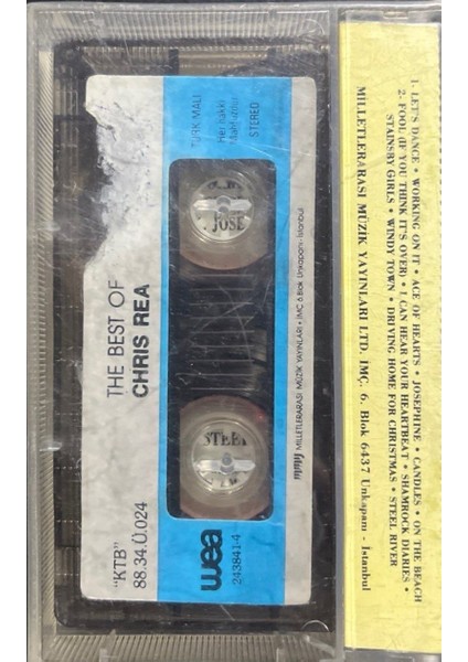 Kaset The Best Of Chris Rea Kaset fiyatları