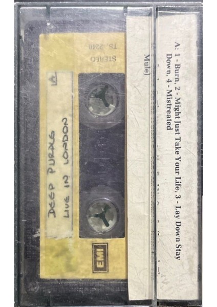 Kaset Deep Purple Live In London Kaset