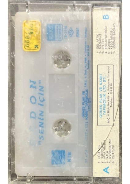 Kaset Fedon Senin Için Kaset fiyatları