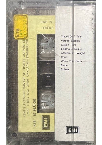 Kaset Al Di Meola Cielo E Terra Kaset fiyatları