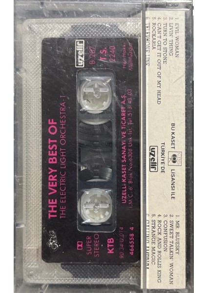Kaset The Very Best Of The Electric Light Orchestra Kaset fiyatları