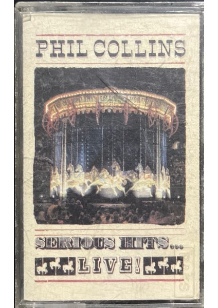 Kaset Phil Collins Serious Hits Live Kaset