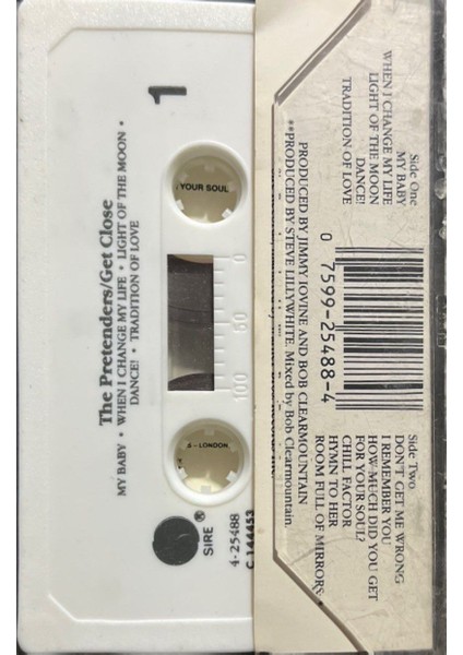 Kaset The Pretenders Get Close Kaset fiyatları