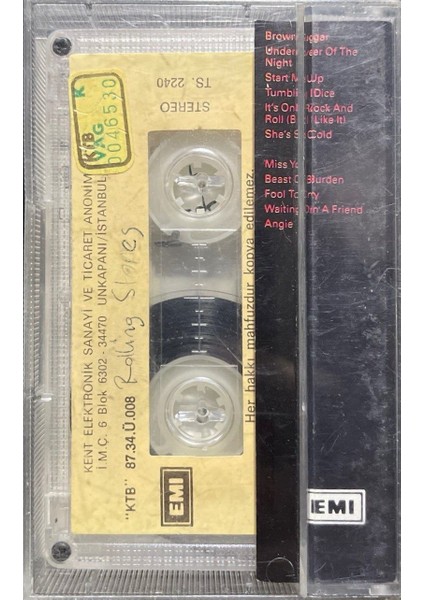 Kaset The Rolling Stones Rewind (1971-1984) Kaset fiyatları