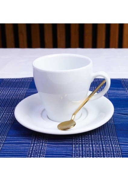 Luxury Gold Çay Kaşığı 6'lı Kahve Dondurma Tatlı Pasta Şeker Kaşık Set 1 Adet indirimleri