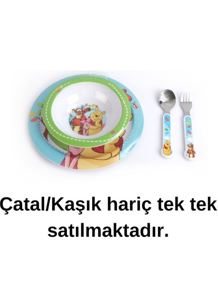 Luxury Disney Winnie The Pooh Çocuk Çatal Kaşık Seti 1 Adet fırsatları