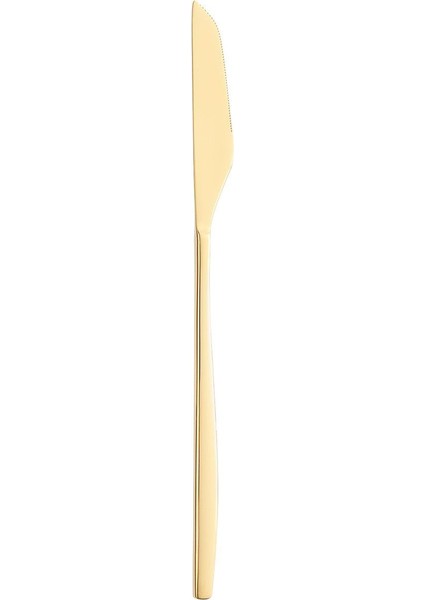 Luxury Alisa 30 Parça 6 Kişilik Parlak Gold Kutulu Çatal Kaşık Bıçak Takımı 1 Adet indirimleri