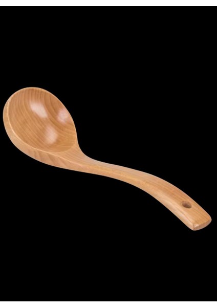 Luxury Doğal Bambu Ahşap Çorba Yemek Kepçesi 1 Adet indirimleri