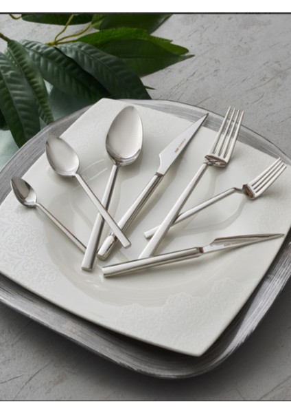 Luxury Davina Çatal Kaşık Bıçak Seti 84 Parça 12 Kişilik 1 Adet