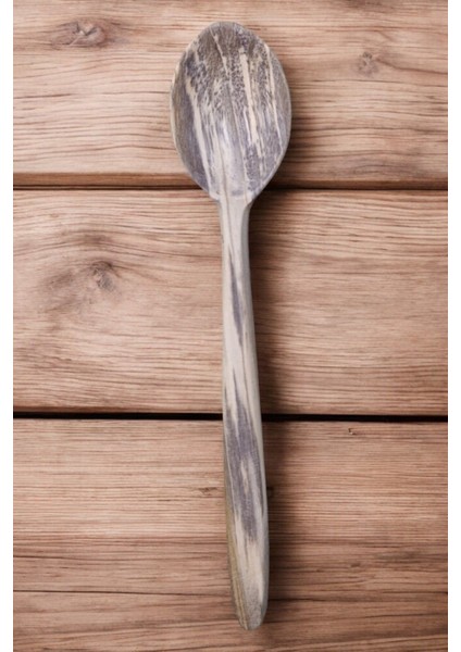 Luxury 23 cm Zeytin Kaşık, Zeytin Ağacı El Yapımı Kaşık, Çeyizlik Kaşık Set, Ahşap Kaşık 1 Adet