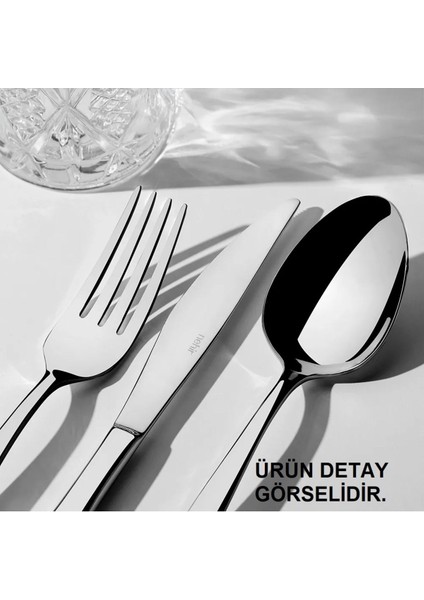 Luxury Zarif Premium Sedef Kaplamalı 36 Parça Renkli 6 Kişilik Çatal Kaşık Takımı 1 Adet fiyatları