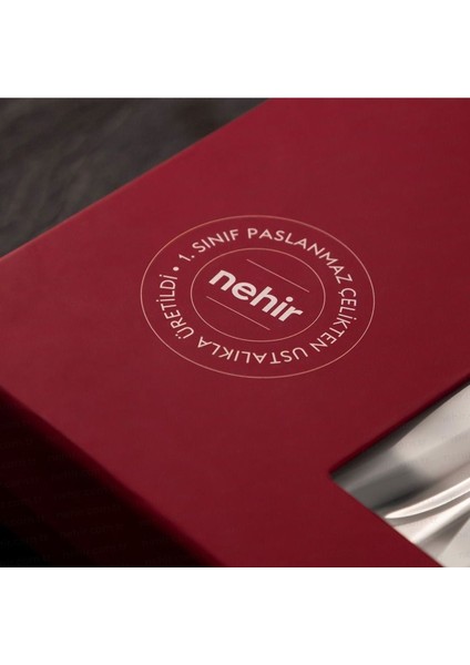 Luxury Zarif Premium Sedef Kaplamalı 36 Parça Renkli 6 Kişilik Çatal Kaşık Takımı 1 Adet indirimleri