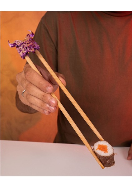 Luxury 2 Adet Yeniden Kullanılabilir Chopstick Yardımcı Aparatı - Chopstick Tutucu 1 Adet