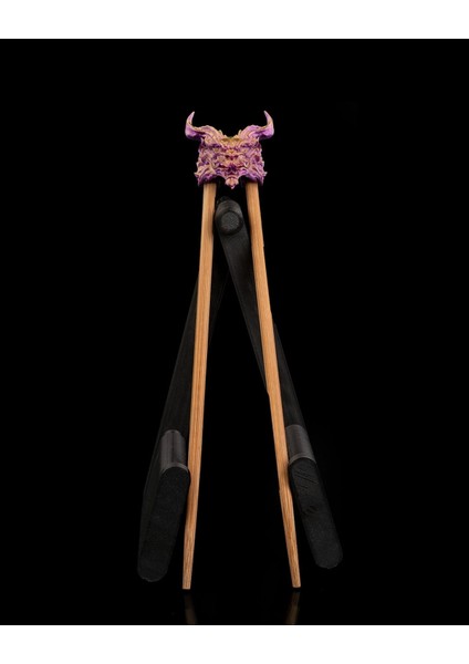 Luxury 2 Adet Yeniden Kullanılabilir Chopstick Yardımcı Aparatı - Chopstick Tutucu 1 Adet