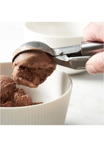 Luxury Idealısk Dondurma Kaşığı, Paslanmaz Çelik - 21CM 1 Adet fiyatları