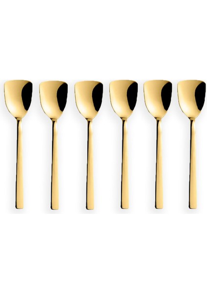Luxury 6'lı Gold Tatlı Kaşığı 1 Adet fiyatları