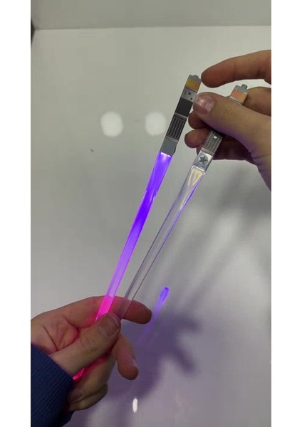 Luxury LED Chopstick - Işıklı Çin Çubuğu - Mavi 1 Adet