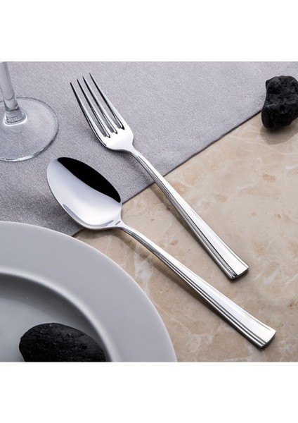 Luxury Katre 30 Parça Çatal Kaşık Takımı ( Bıçaksız ) 1 Adet