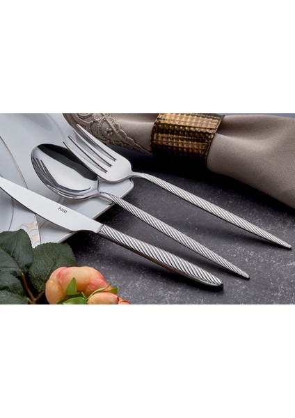 Luxury Yemek Bıçağı Burma 6 Adet 1 Adet
