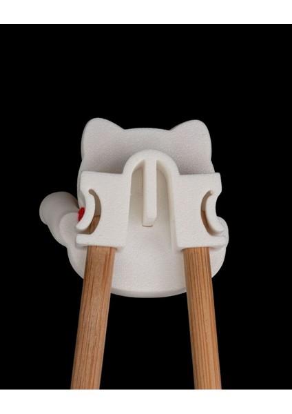 Luxury 2 Adet Yeniden Kullanılabilir Chopstick Yardımcı Aparatı - Chopstick Tutucu 1 Adet