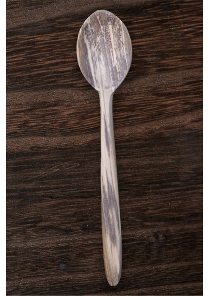 Luxury 15 cm Zeytin Kaşık, Zeytin Ağacı El Yapımı Kaşık, Çeyizlik Kaşık Set, Ahşap Kaşık 1 Adet